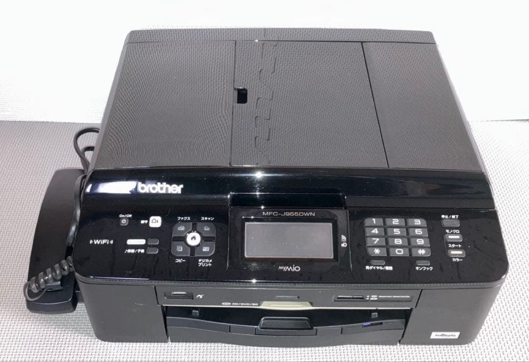 美品 快調 ブラザー複合機 MFC-J955DN 純正インク 子機 整備清掃消毒
