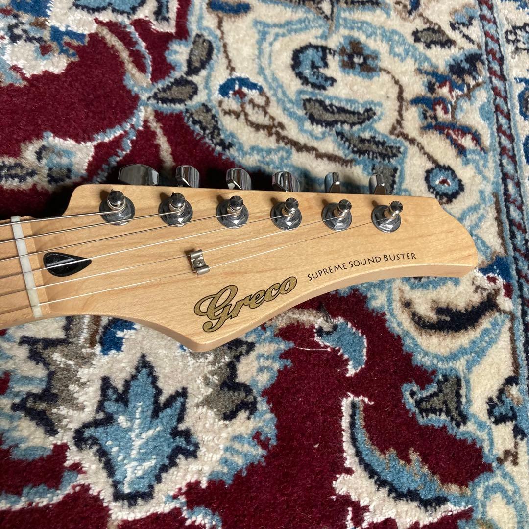 【美品】Greco WS-STD M BLK 　ストラトタイプ　日本製