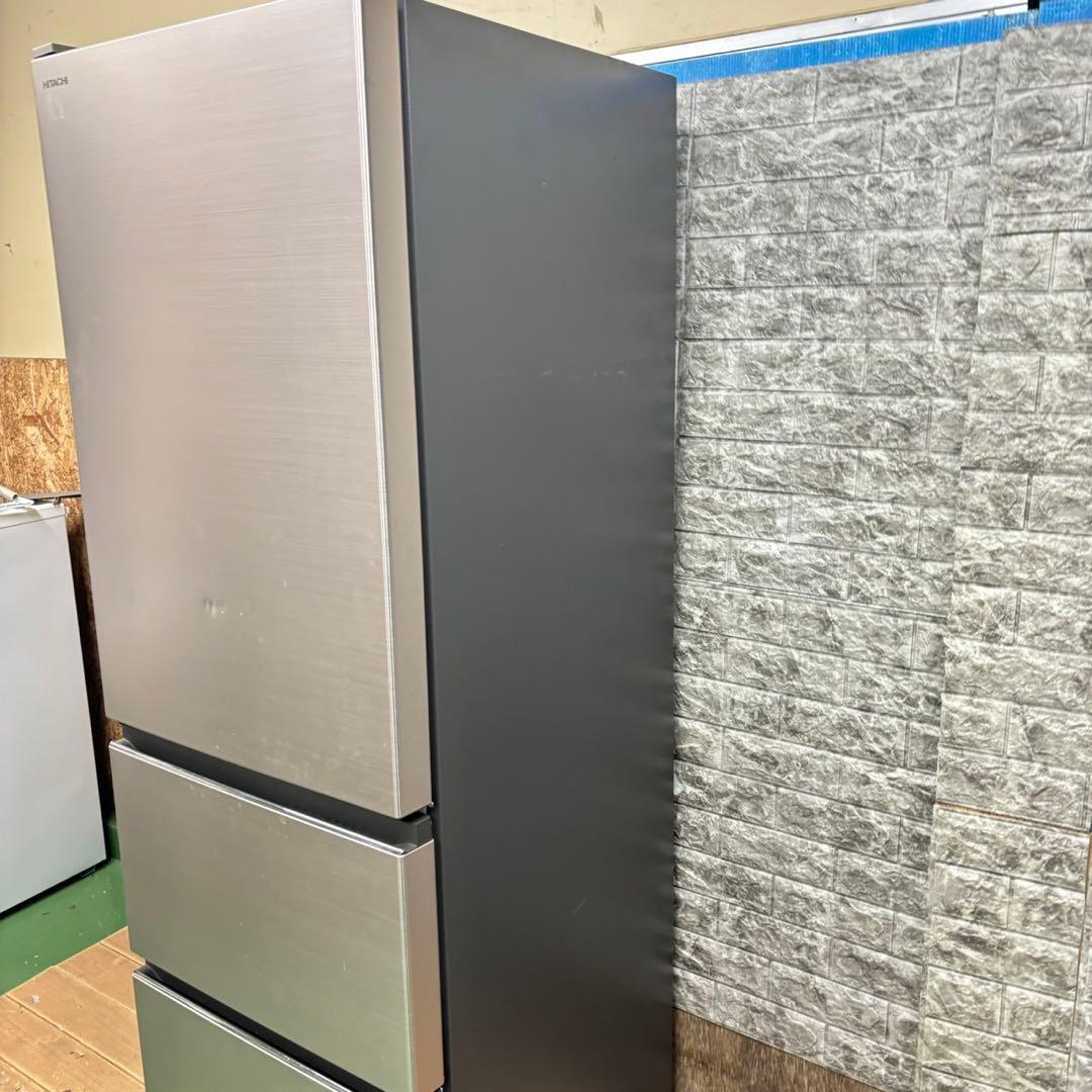 392 冷蔵庫　大型　300L〜400L 自動製氷機付　左開き　美品　大人気
