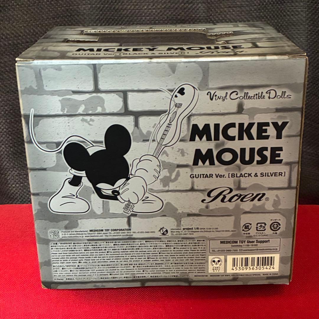 新品 ミッキーマウス VCD Guitar Ver. ブラック&シルバー
