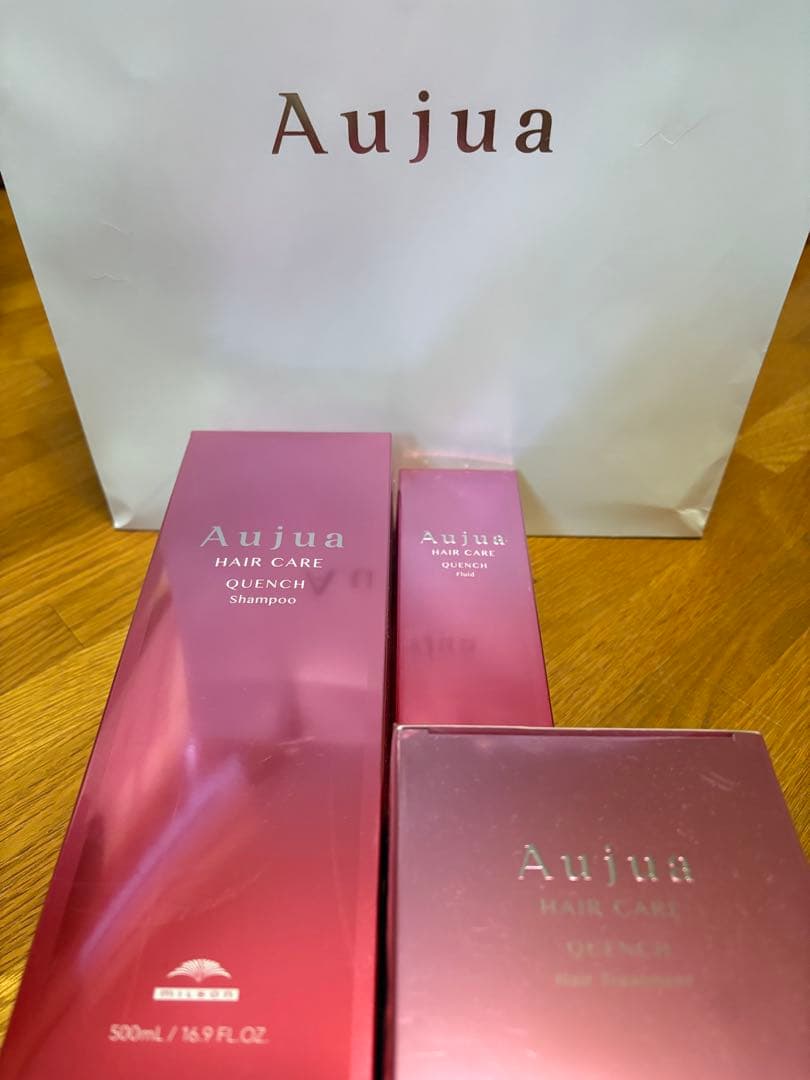 Aujua QU シャンプー、トリートメントなど3点セット
