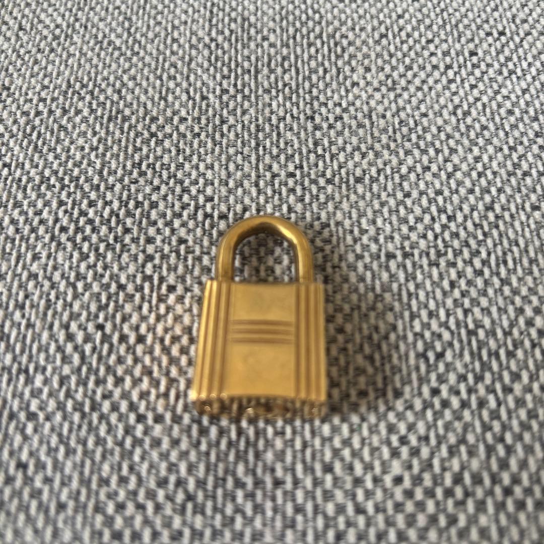 HERMES 107 鍵なし　ゴールドパドロック