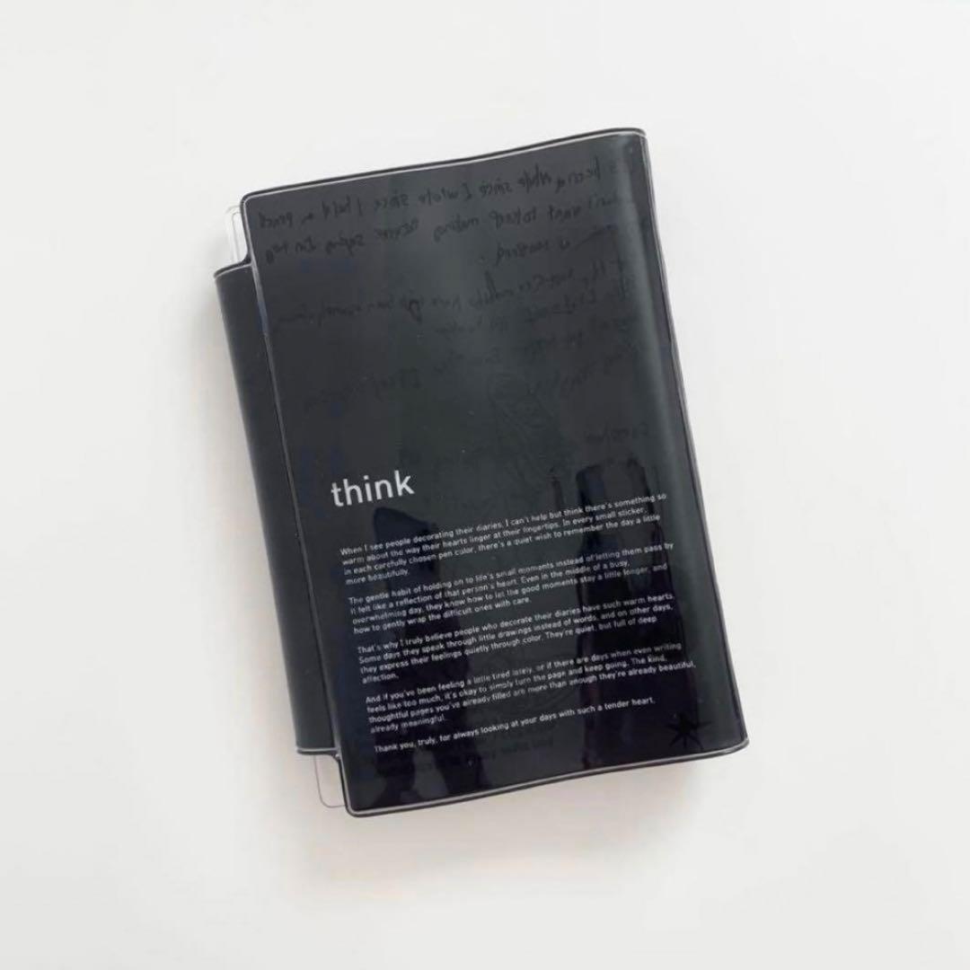 早い者勝ち　韓国　貯金　バインダー　カバー　A6 pvc diarium 20