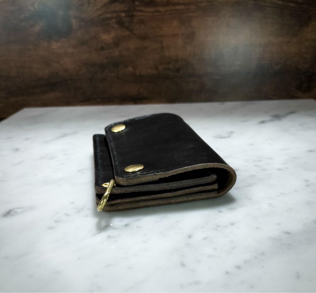 HORWEEN クロムエクセル　黒(茶芯) ショートトラッカー　STW3F