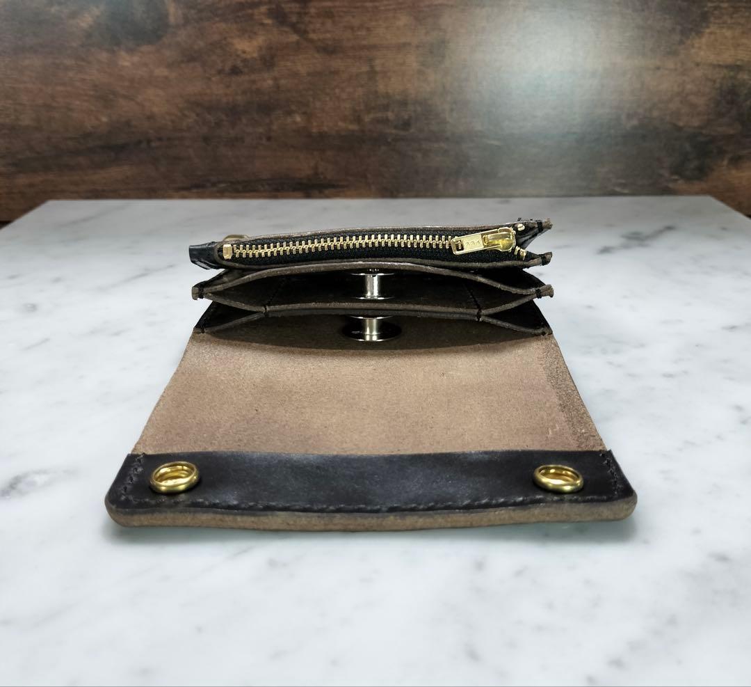 HORWEEN クロムエクセル　黒(茶芯) ショートトラッカー　STW3F