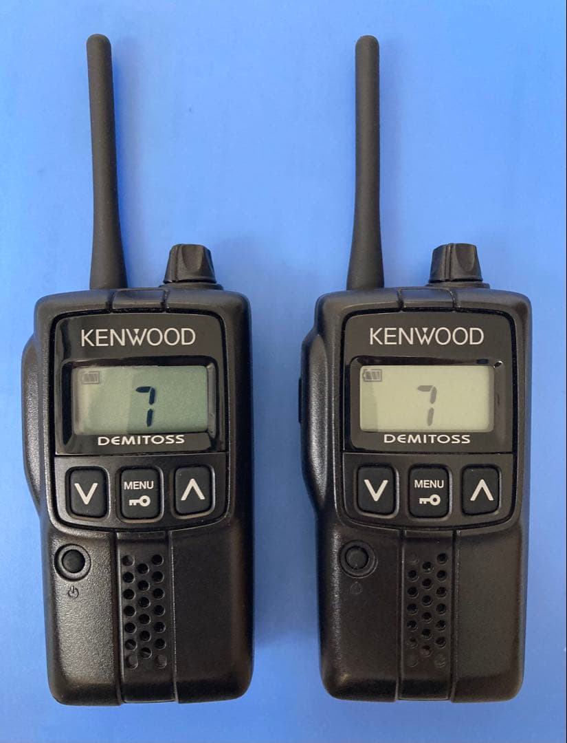 KENWOOD トランシ－バ－ UBZ-EA20R 2台(完動品)