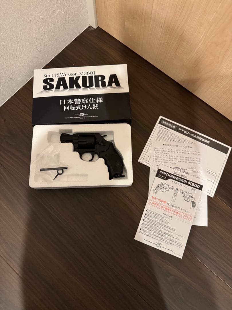 e54 タナカ　モデルガン M360J ヘビーウエイト　SPG