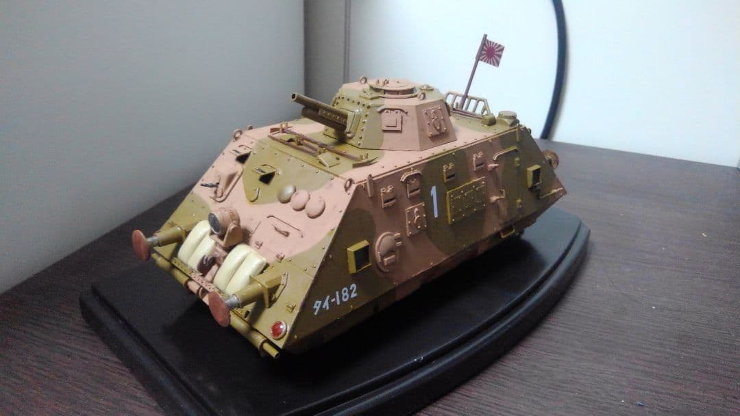 【ワンオフ】完成品　装甲列車　模型　架空　日本　陸軍　満鉄　1/35　ラピュタ