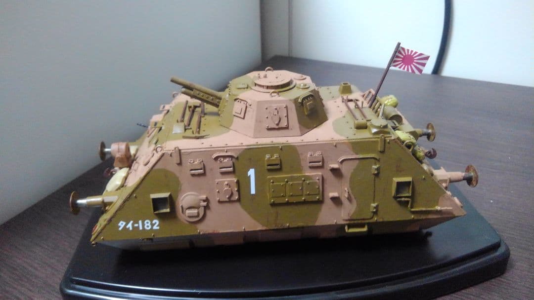 【ワンオフ】完成品　装甲列車　模型　架空　日本　陸軍　満鉄　1/35　ラピュタ