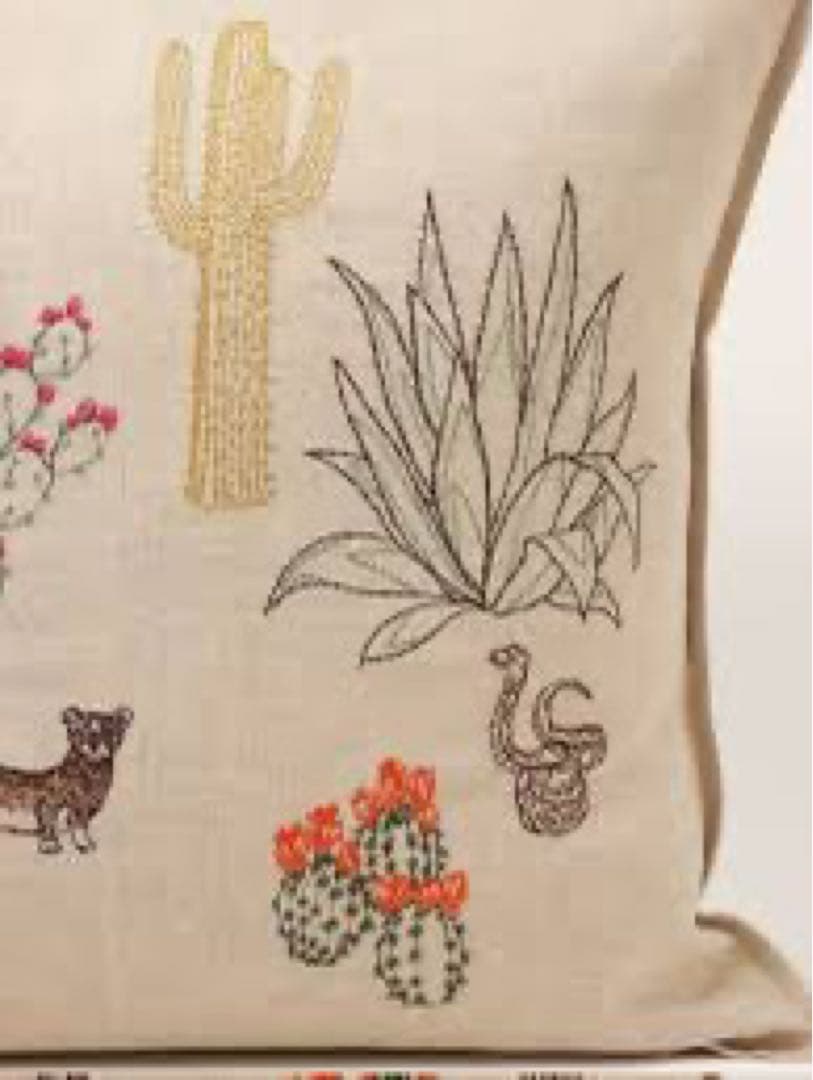 Coral&Tusk クッションカバー/Saguaro Desert Field