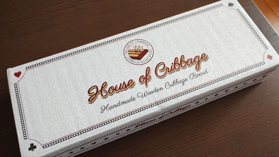 開封済未使用!クリベッジボード House of Cribbage社製