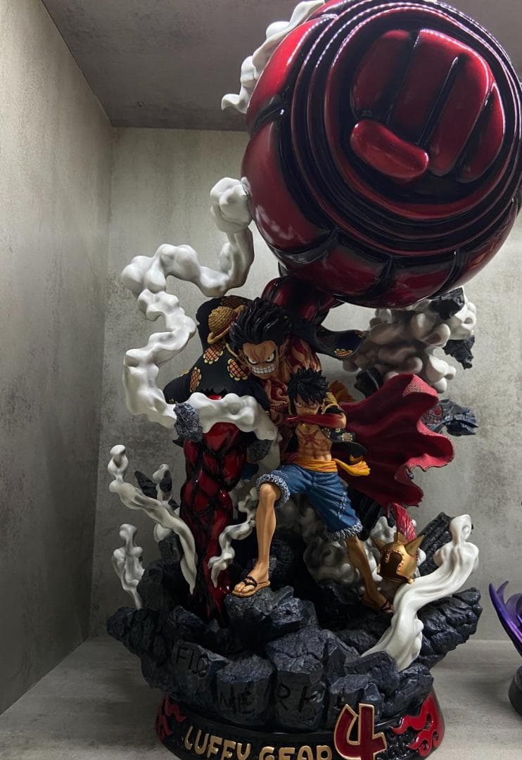 ワンピース モンキー・D・ルフィ 彫刻フィギュア ガレージキット