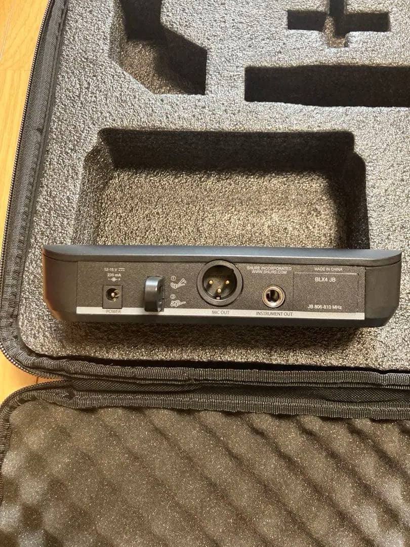SHURE BLX24/BETA58A ワイヤレスマイク　ケース付き