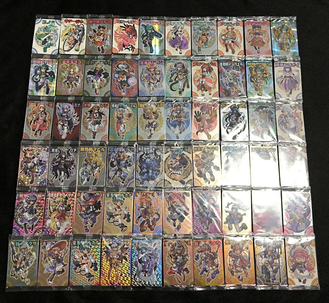 神羅万象チョコ 女性キャラクターカードまとめ売り 60枚