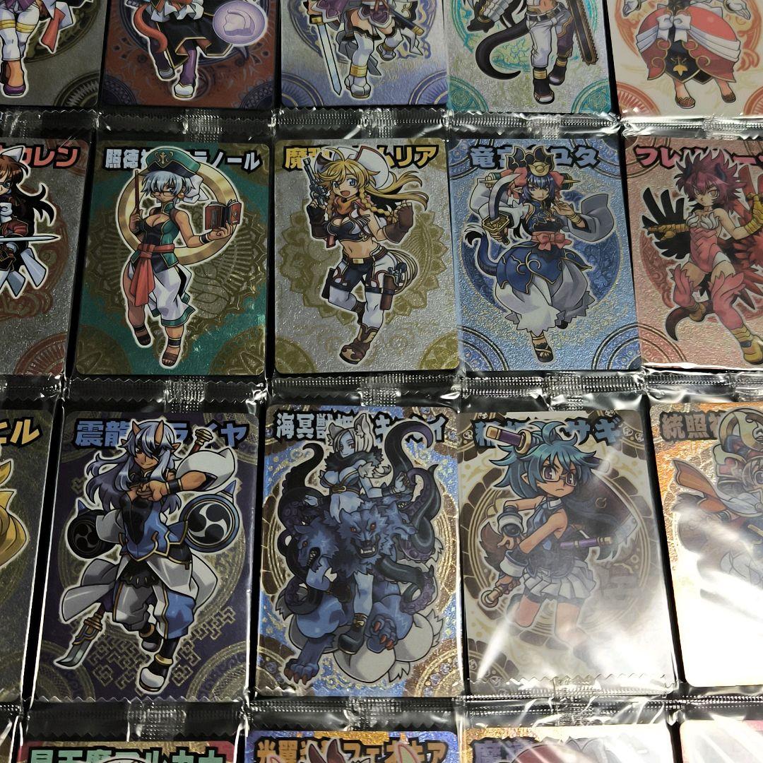 神羅万象チョコ 女性キャラクターカードまとめ売り 60枚