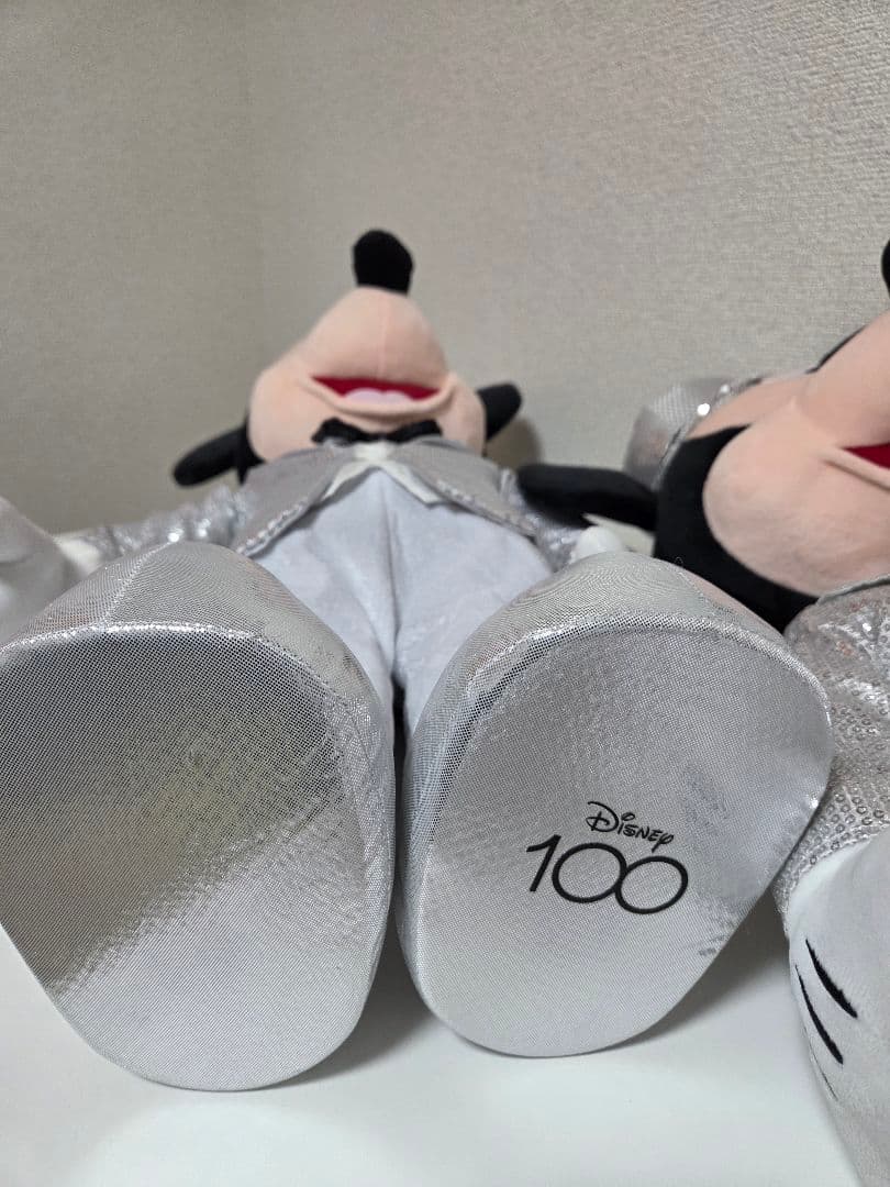 希少2体ディズニー100周年一番くじラストワン賞BIGミッキー特大ぬいぐるみ