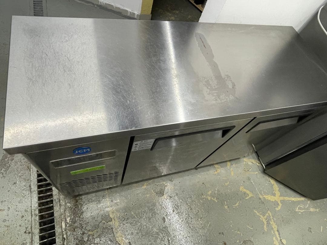 業務用ヨコ型2ドア冷蔵庫 JCM 【美品】 JCMR-1245T 150L