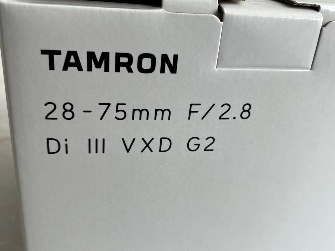 お得保証残約1年新同品Tamron28-75mm F2.8 A063フィルタ付