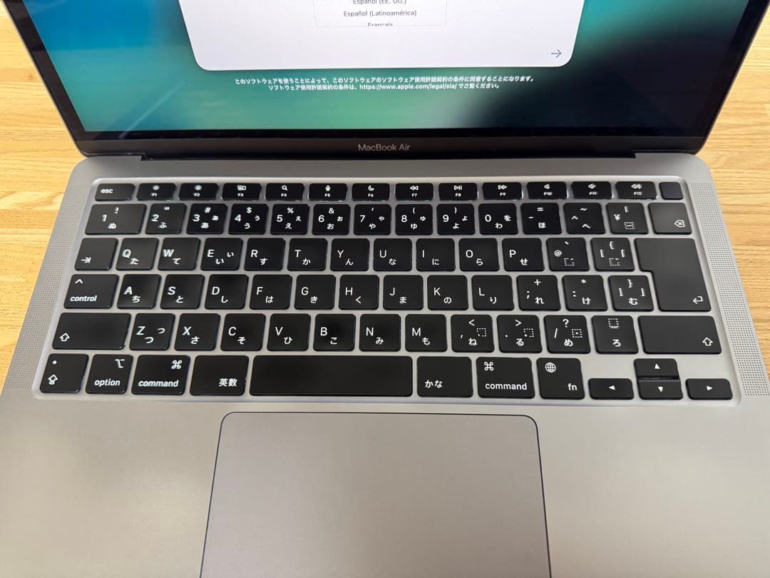 MacBook Air M1 メモリ16GB SSD1TBスペースグレー
