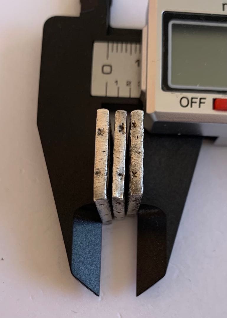 天保一分銀② Pq2枚　Po1枚　美品3枚セット