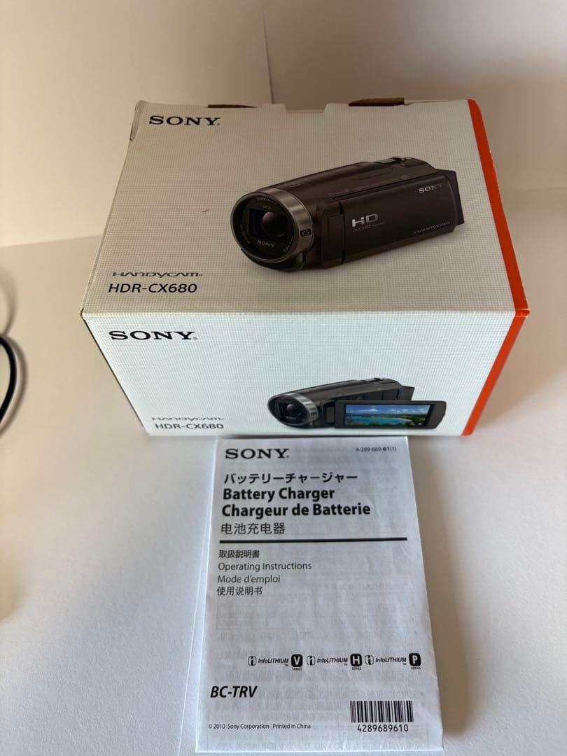 SONYビデオカメラ HDR-CX680