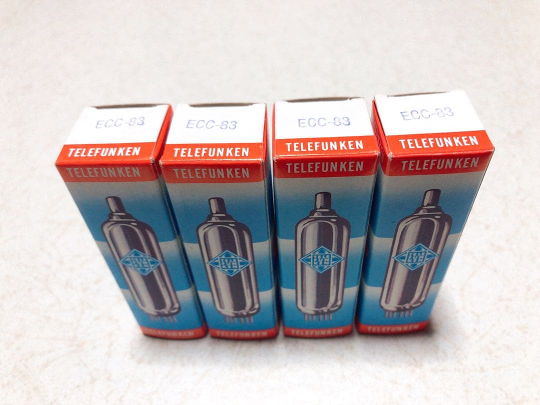 TELEFUNKEN ECC83 真空管 4本セット