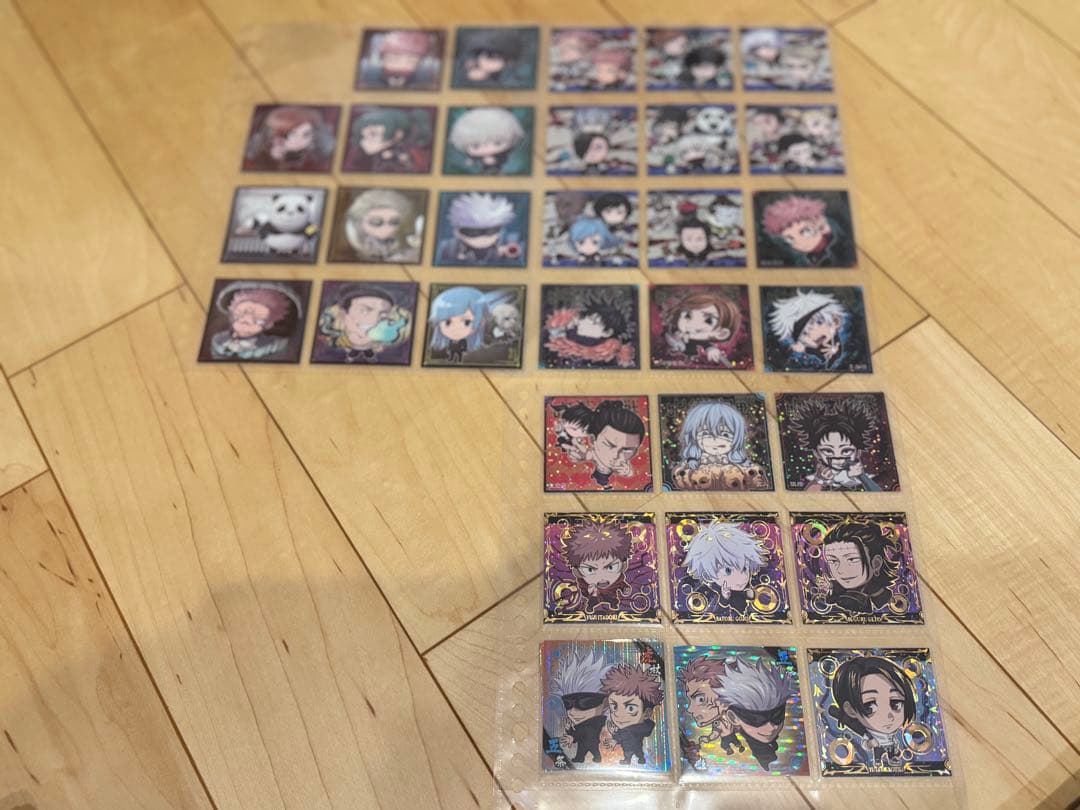 【美品】にふぉるめーしょん 呪術廻戦 シールウエハース 1〜8弾 フルコンプ