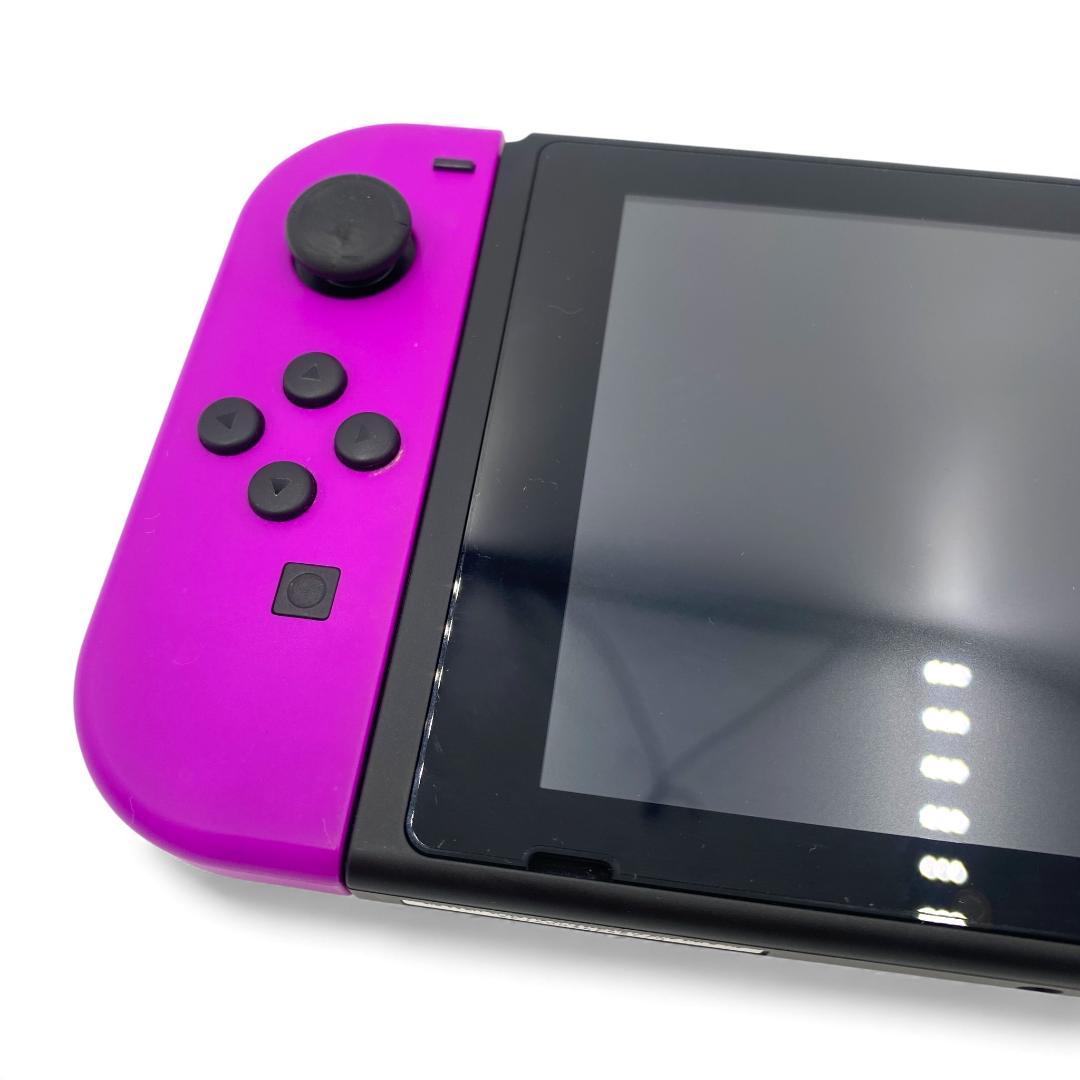 【動作確認済】Nintendo Switch 2021年製 / 黄・紫 #B