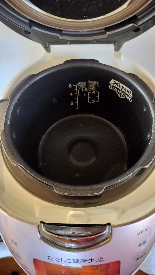 なでしこ健康生活 6合炊 酵素玄米 発芽玄米 玄米炊飯器 N0610F