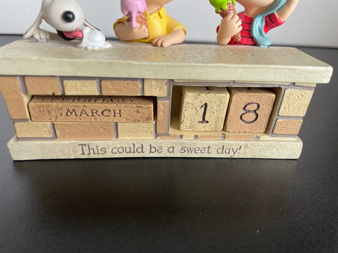 peanuts スヌーピー チャーリーブラウン 万年カレンダー ピーナッツ