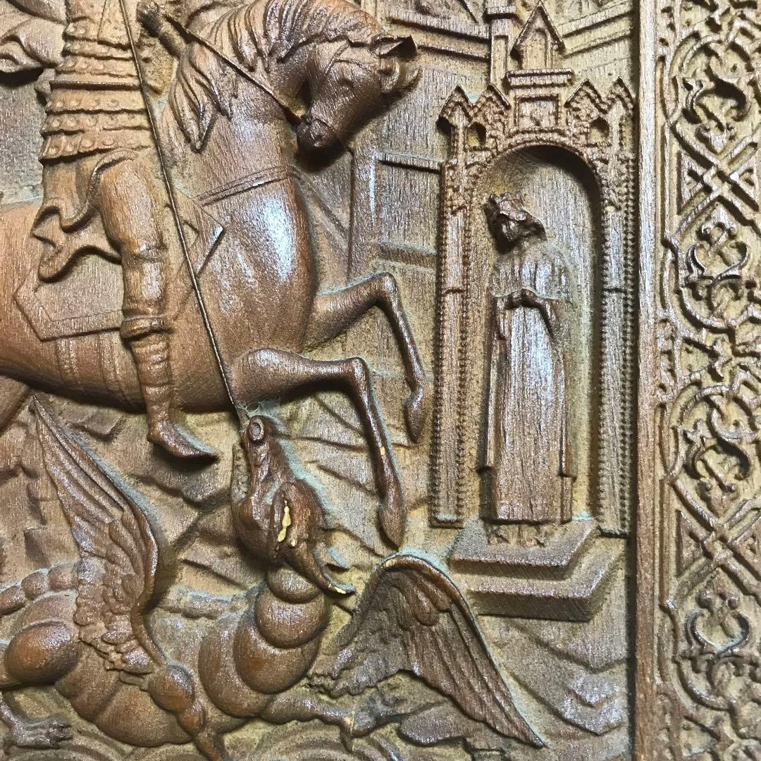 ロシア正教のイコン 手彫り