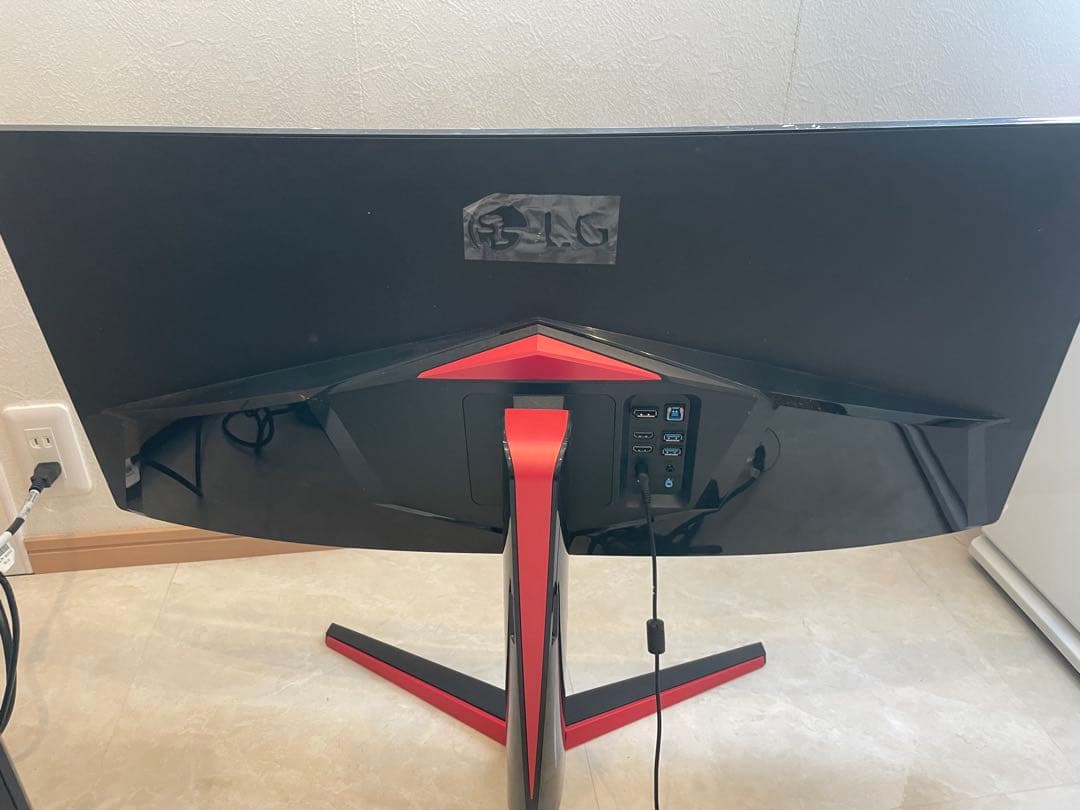 【極美品】ウルトラワイドモニター34 ゲーミング湾曲144Hz