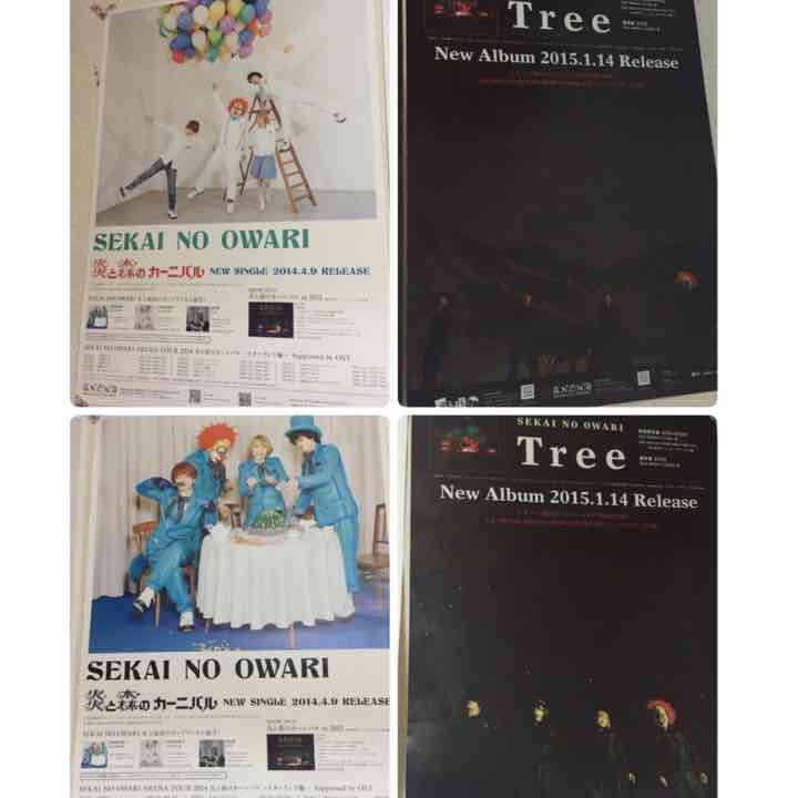 セカオワ ポスター♡
