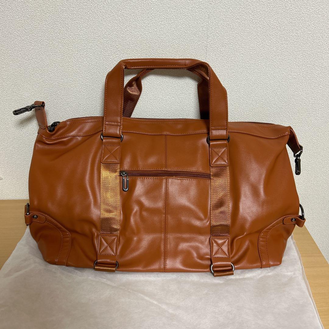 Bellstone ボストンバッグ キャメル バッグ 旅行 合皮 かばん バッグ