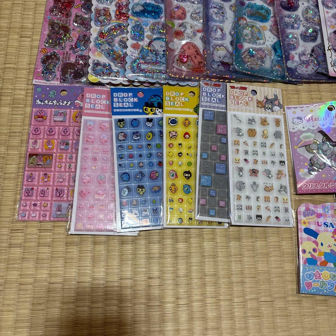 【全て正規品】シールまとめ売り① ボンボンドロップ　ウォーター　タイル　おはじき