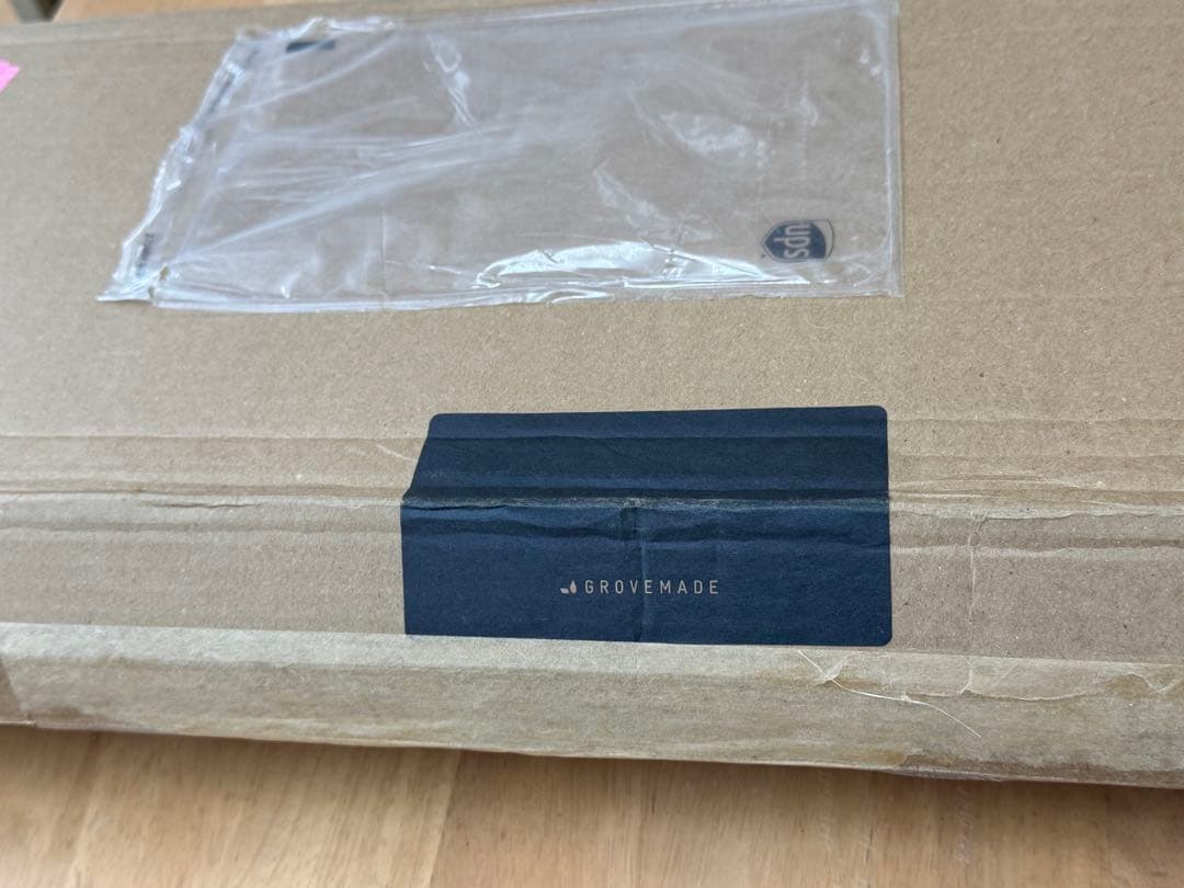 モニター台 Grovemade Matte Black Desk Shelf (Large)