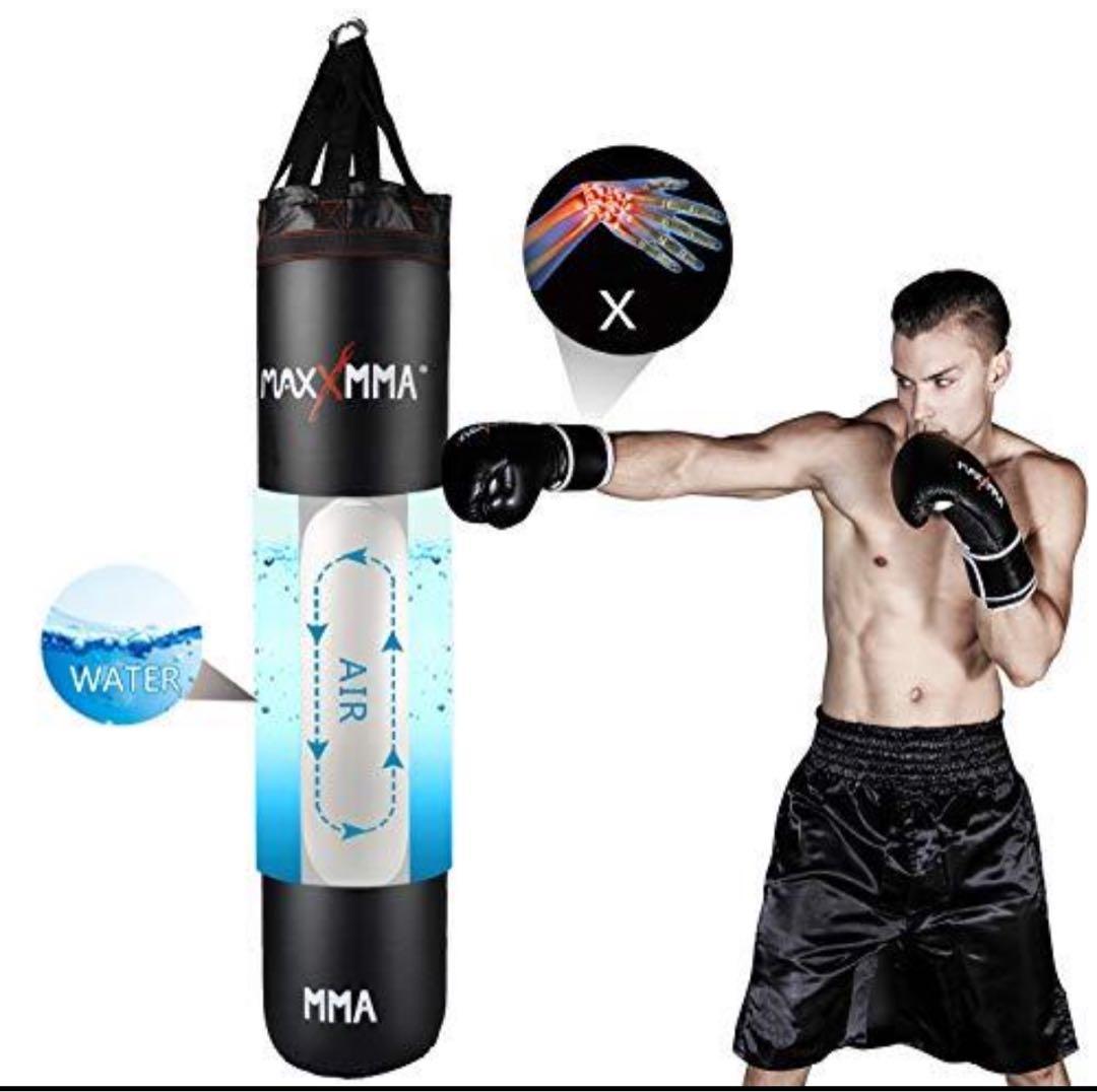 MaxxMMA サンドバッグ ウォーター＆エアーヘビーバッグ パンチングバッグ