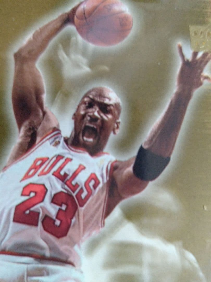 23枚限定　激レア　マイケルジョーダンカードUpperdeck 23KARAT