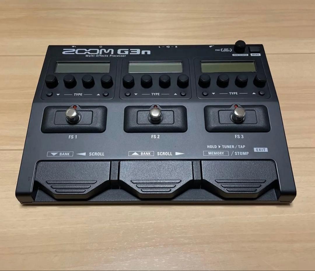 ZOOM G3n ズーム ギター マルチエフェクター アンプシミュレーター