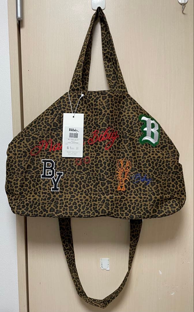 【即日発送】新品タグ付きMAISON BIBIY.LEOPARD TOTE