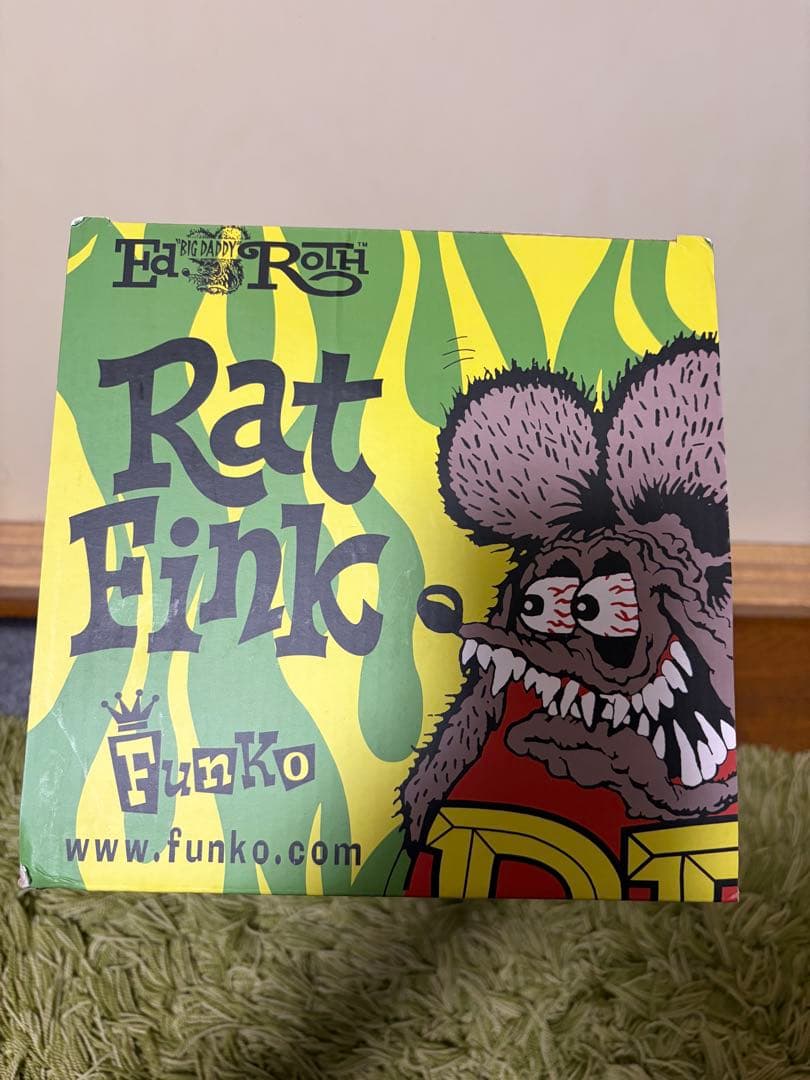 RAT FINK Wacky Wobbler 緑色フィギュア 約30cm