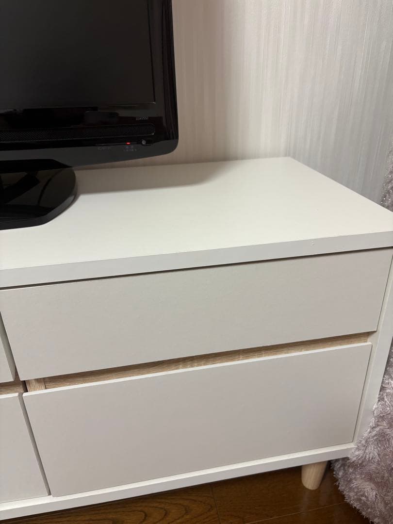 IKEAテレビ台 引き出し収納付き