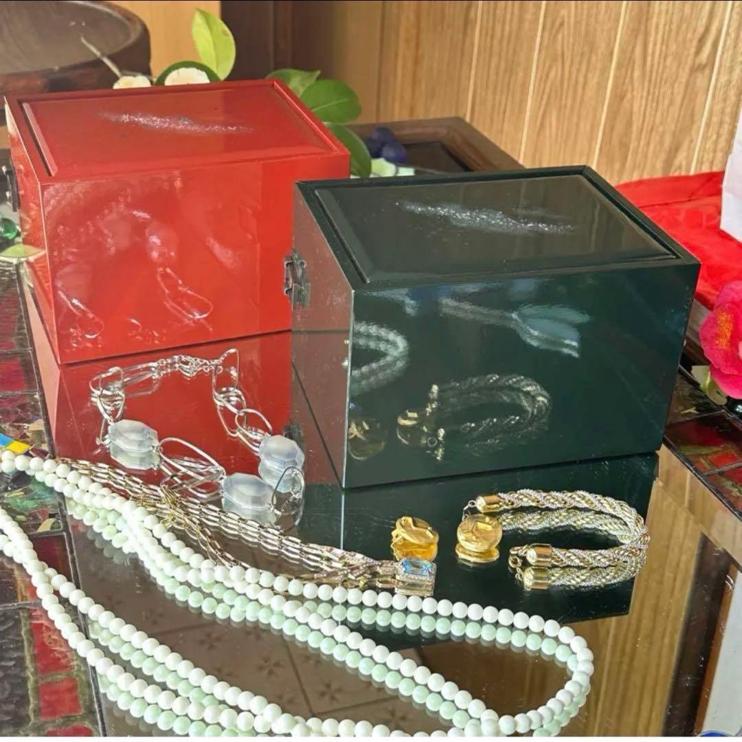 2191様感謝‼️秋‼️JAPAN輪島螺鈿蒔絵宝石箱「銀河-紅べに」1点　愛蔵品