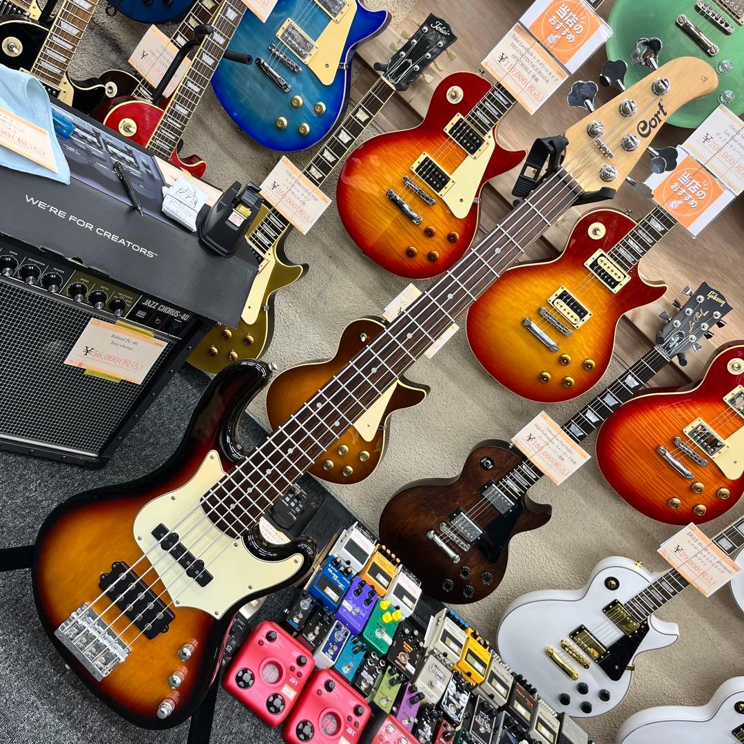 【11370】Cort コルト GB35A 5弦ベース サンバースト