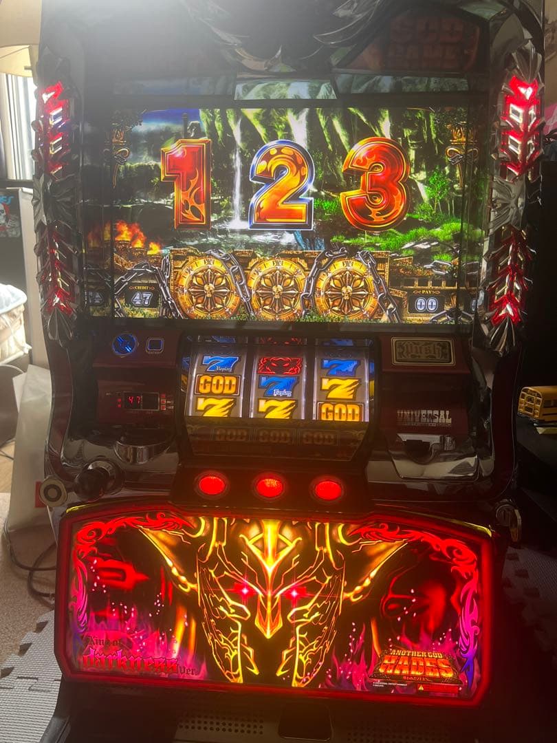 5号機　アナザーゴットハーデス実機