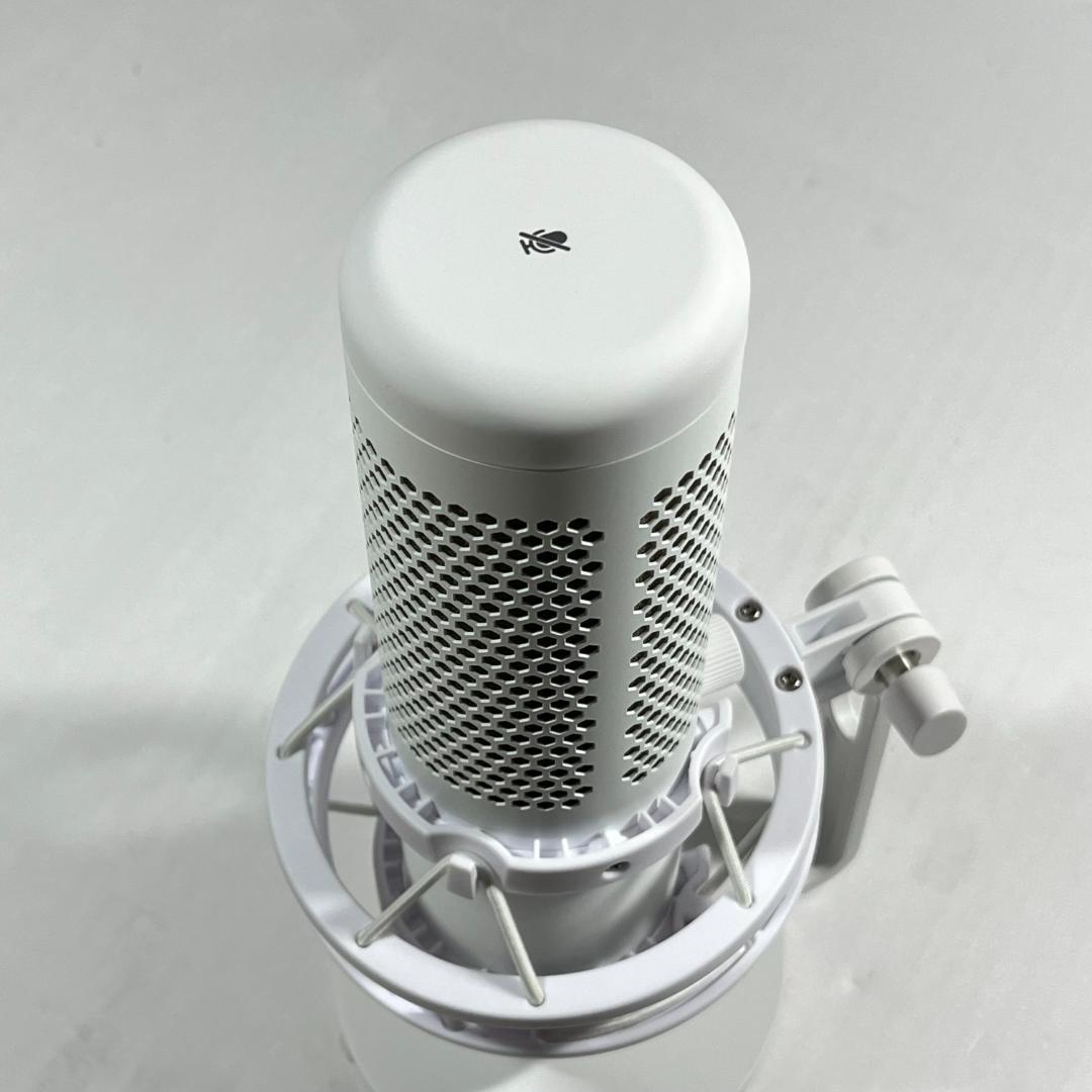 HyperX QuadCast S ホワイト USBコンデンサーゲーミングマイク