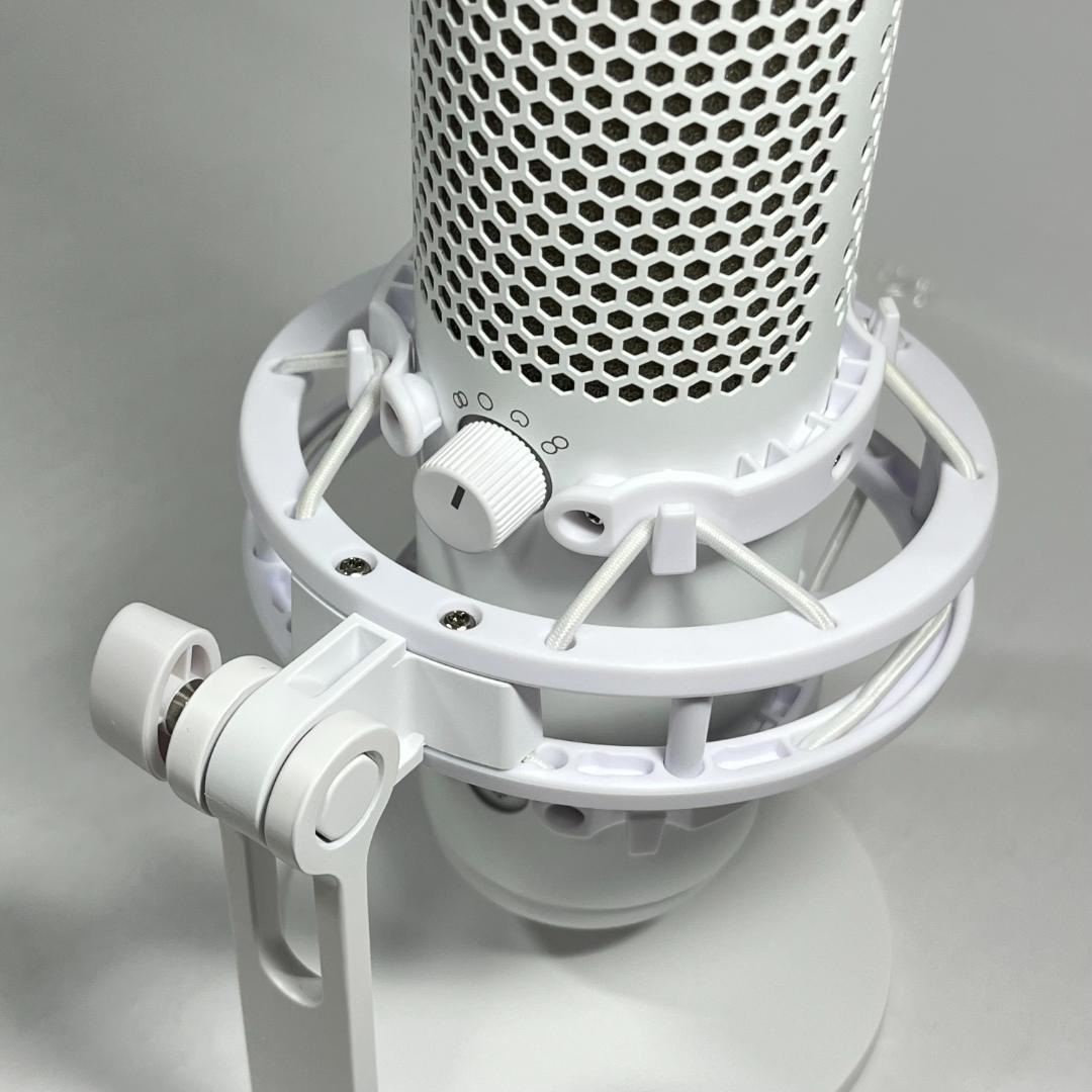 HyperX QuadCast S ホワイト USBコンデンサーゲーミングマイク