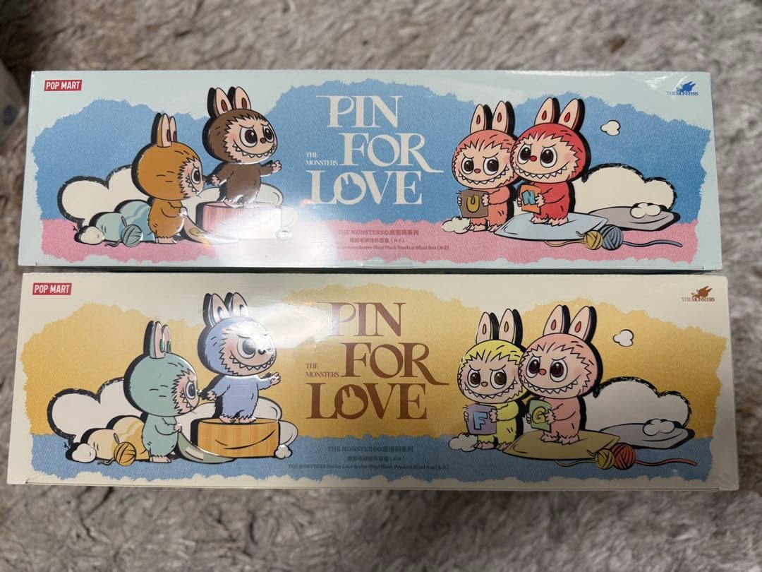 【新品未開封】 ラブブ PIN FOR LOVE アソートボックス 2箱セット
