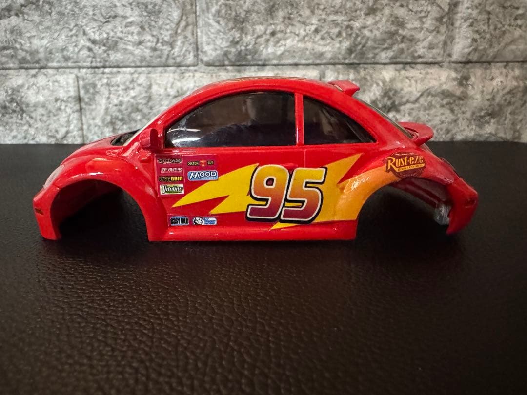 ミニッツ　ライトニング・マックィーン風　ボディ　2台セット　 自作品