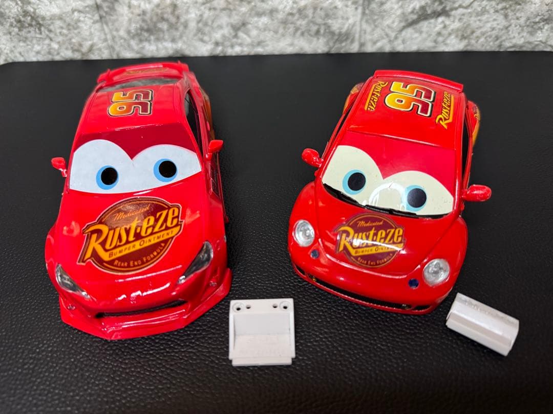 ミニッツ　ライトニング・マックィーン風　ボディ　2台セット　 自作品